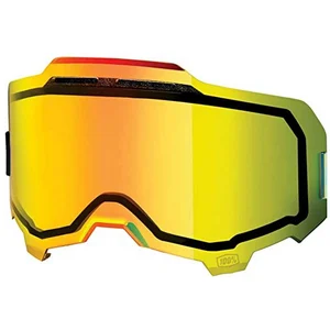 100percent Verres De Rechange Armega Injected Dual Pane Vented Mirror Gold Lens/CAT2 pas cher