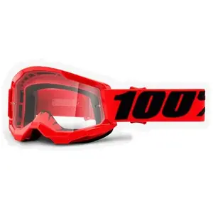 Comparateur de prix : Lunettes de moto enfant 100% Strata 2 Rouge TU 469-062-50031-00004