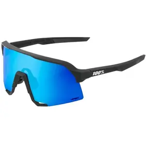 Comparateur de prix : 100% S3 HiPER - Lunettes vélo Matte Black HiPER Blue Multilayer Mirror