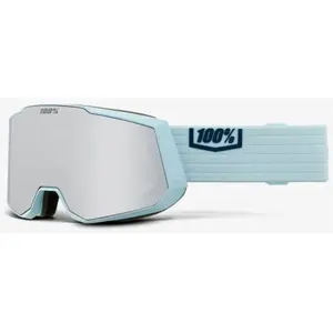 100% - Snowcraft XL HiPER - Masque ski Mason - Mirror Silver Cat 4 pas cher