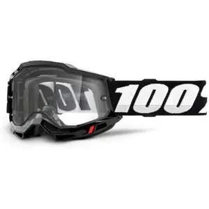 100% - Accuri 2 Enduro - Masque VTT homme Red - Clear Cat 0 pas cher