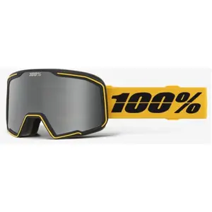 100% - Valnor - Masque ski Black Camel - Mirror Silver Cat 3 pas cher