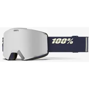 100% - Norg HiPER - Masque ski Steel - Mirror Silver Cat 4 pas cher
