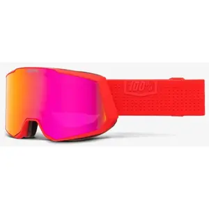 100% - Snowcraft XL HiPER - Masque ski Hiboo - Mirror Dark Red Cat 3