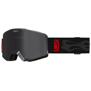100% - Norg HiPER - Masque ski Max Palm - Mirror Black Cat 4 pas cher