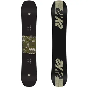 K2 Snowboards Planche de snowboard K2 Afterblack 2025 noir vert - 154Vendu pardeporvillage