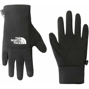 Gants The North Face Recycled Etip noir logo blanc enfant - S pas cher