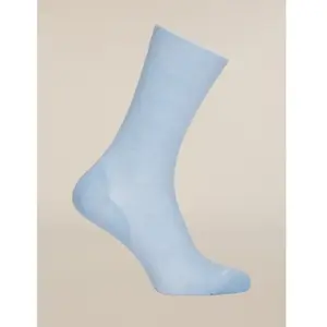 icebreaker - Lifestyle Fine Gauge Crew - Chaussettes en laine mérinos femme Zinc Blue - S / M (36 - 42) pas cher