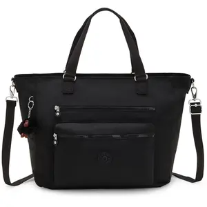 Kipling Sac Marin Isaac Black Tonal Noir Grand Femme 100% Polyamide pas cher