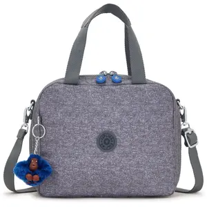 Kipling Pochette Miyo Almost Jersey Combo Gris Grand Femme 100% Recycled Polyester