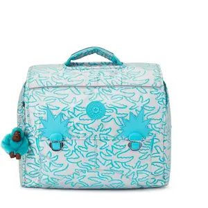Kipling Sac À Dos Iniko Metallic Palm Imprimé Standard Femme 100% Polyamide pas cher