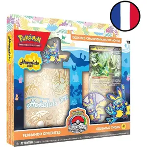 ASMODEE Deck - Pokemon - Deck Des Championnats Du Monde 2024 pas cher