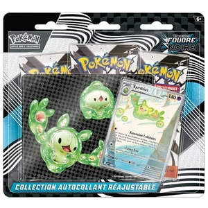 CASE DE 12 TRI PACK FOUDRE NOIRE EV10.5 / CARTE POKEMON VFVendu parfnac