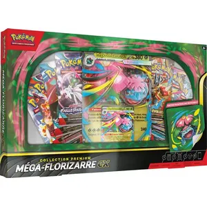 Comparateur de prix : COLLECTION PREMIUM MEGA FLORIZARRE EX / CARTE POKEMON VF