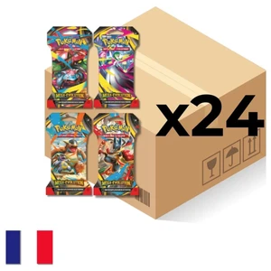 Comparateur de prix : CASE DE 24 BOOSTERS BLISTERS MEGA EVOLUTION ME-01 / CARTE POKEMON VF