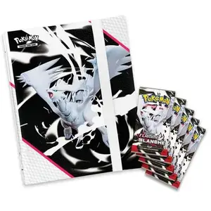 Comparateur de prix : Pokemon -portfolio A4   9  Pochettes + 5 Boosters