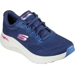 Chaussures Skechers Arch Fit 2.0 Big League bleu marine rose femme. - 37