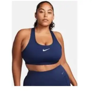 Nike Soutien-Gorge de Sport d'Entraînement Femme - Bleu, Bleu L pas cher