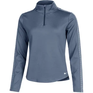 Nike Therma-FIT One Half-Zip Maillot De Course Femmes - Bleu , Blanc, ... pas cher