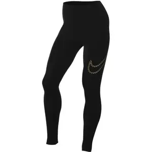 Nike Legging Noir Femme Shine noir M pas cher