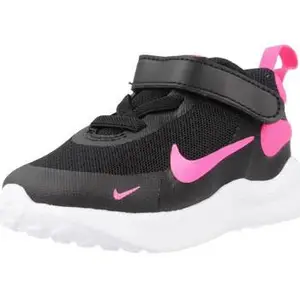 Jordan Baskets à scratch et lacets bébé Nike Revolution 7 Noir 21 FB7691-002 pas cher