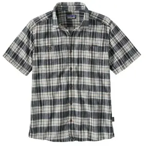 Patagonia - Back Step Shirt - Chemise taille S, gris pas cher