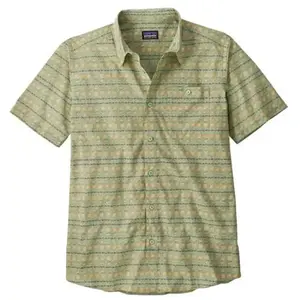 Patagonia Go To Shirt - Chemise homme Piers: Rinsed Green M pas cher