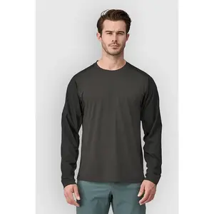Patagonia - L/S Dirt Craft Jersey - Maillot VTT homme Black - LVendu parblue-tomato
