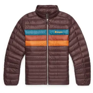 Cotopaxi Fuego Down Jacket - Doudoune homme Coffee Stripes M pas cher