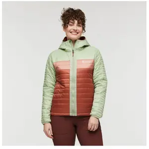 Cotopaxi Capa Insulated Hooded Jacket - Doudoune femme Green Tea / Faded Brick XS pas cher