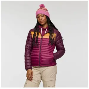 Cotopaxi - Fuego Down Hooded Jacket - Doudoune femme Blackberry and Ja... pas cher