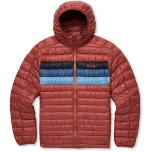Cotopaxi - Fuego Down Hooded Jacket - Doudoune femme Nutmeg Stripes - XL