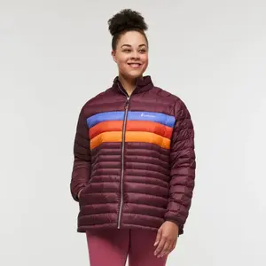 Cotopaxi - Fuego Down Jacket - Doudoune femme Wine Stripes - S