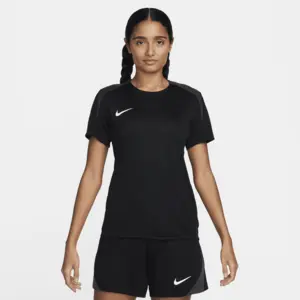 Nike Shirt W NK DF Strike SS Top K, Black/Anthracite/White, FN5025-010, XS pas cher