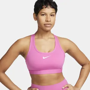 Brassière femme Nike Swoosh Rose XS DX6821-675