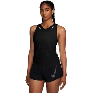 Nike Dri-Fit ADV AeroSwift W vêtement running femme Noir S pas cher