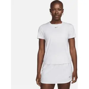 Haut à manches courtes Dri-FIT Nike One Classic pour femme - Blanc XXL...Vendu paramazon