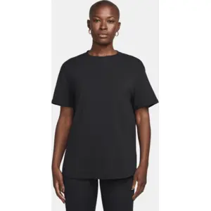 Haut à manches courtes Dri-FIT Nike One Relaxed pour femme - Noir S (F... pas cher