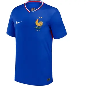 Nike Maillot Domicile France Euro 2024 Bleu M FJ1259-452 pas cher