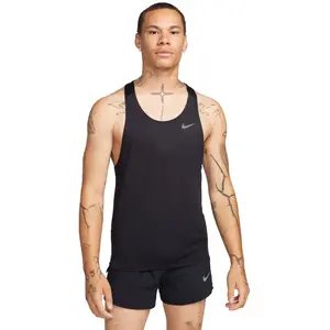 Comparateur de prix : Maillot de running Nike Fast Dri-FIT pour homme - Noir M FN4229-010
