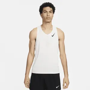 Comparateur de prix : Nike Dri-Fit ADV AeroSwift M vêtement running homme Blanc XL