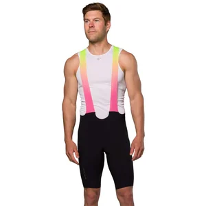 Comparateur de prix : Cuissard Pearl Izumi Pro Air noir vert rose - S