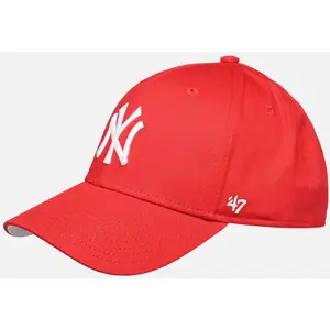 Comparateur de prix : Casquette enfant '47 Brand  47 CAP KIDS MLB NEW YORK YANKEES RAISED BASIC MVP RED