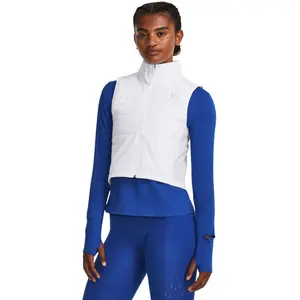 Comparateur de prix : Under Armour Storm Session Run Gilets De Course Femmes - Blanc, Taille L