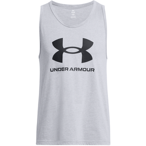 Débardeur Under Armour Sporstyle Logo Argenté S 1382883-035