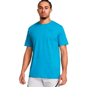 T-shirt Under Armour Sportstyle Left Chest manche courte bleu ciel - MVendu paramazon