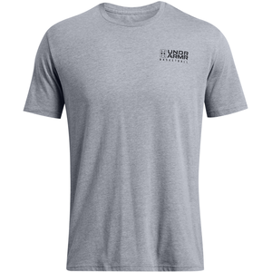 Comparateur de prix : Under Armour Bball Logo Court T-Shirt gris S-M