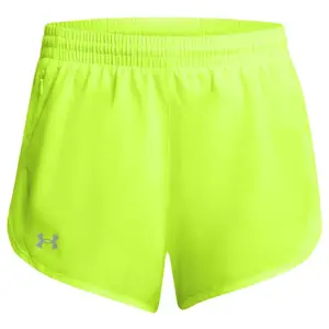 Under Armour UA Fly-By Short - Short running femme High Vis Yellow XL pas cher
