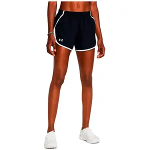 Under Armour Fly By Short De Running Femmes - Noir , Blanc, Taille S pas cher