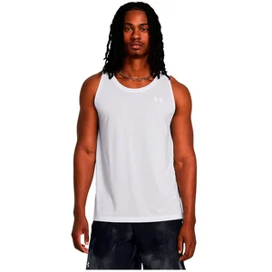 Under Armour Launch Singlet Top De Course Hommes - Blanc, Taille XXL pas cher